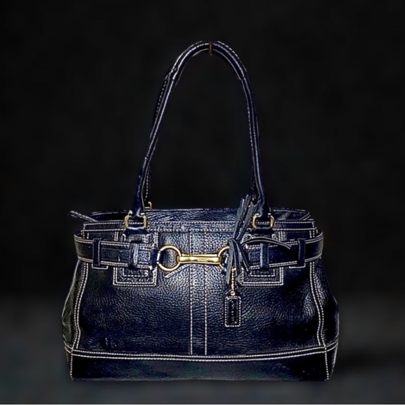 Coach Hampton Coach Leather Satchel like new - Picture 15 of 15
